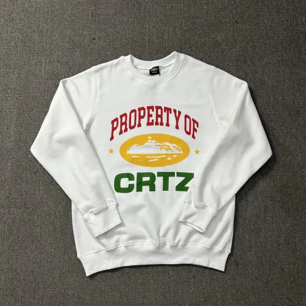 CRTZ Property Of CRTZ White Hoodie - 1