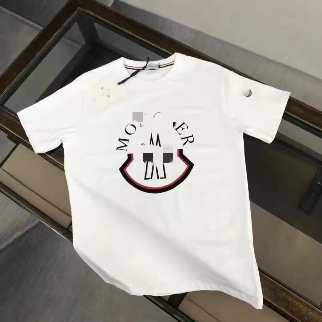 Moncler T-Shirts Short-Sleeve Logo Graphic — 10