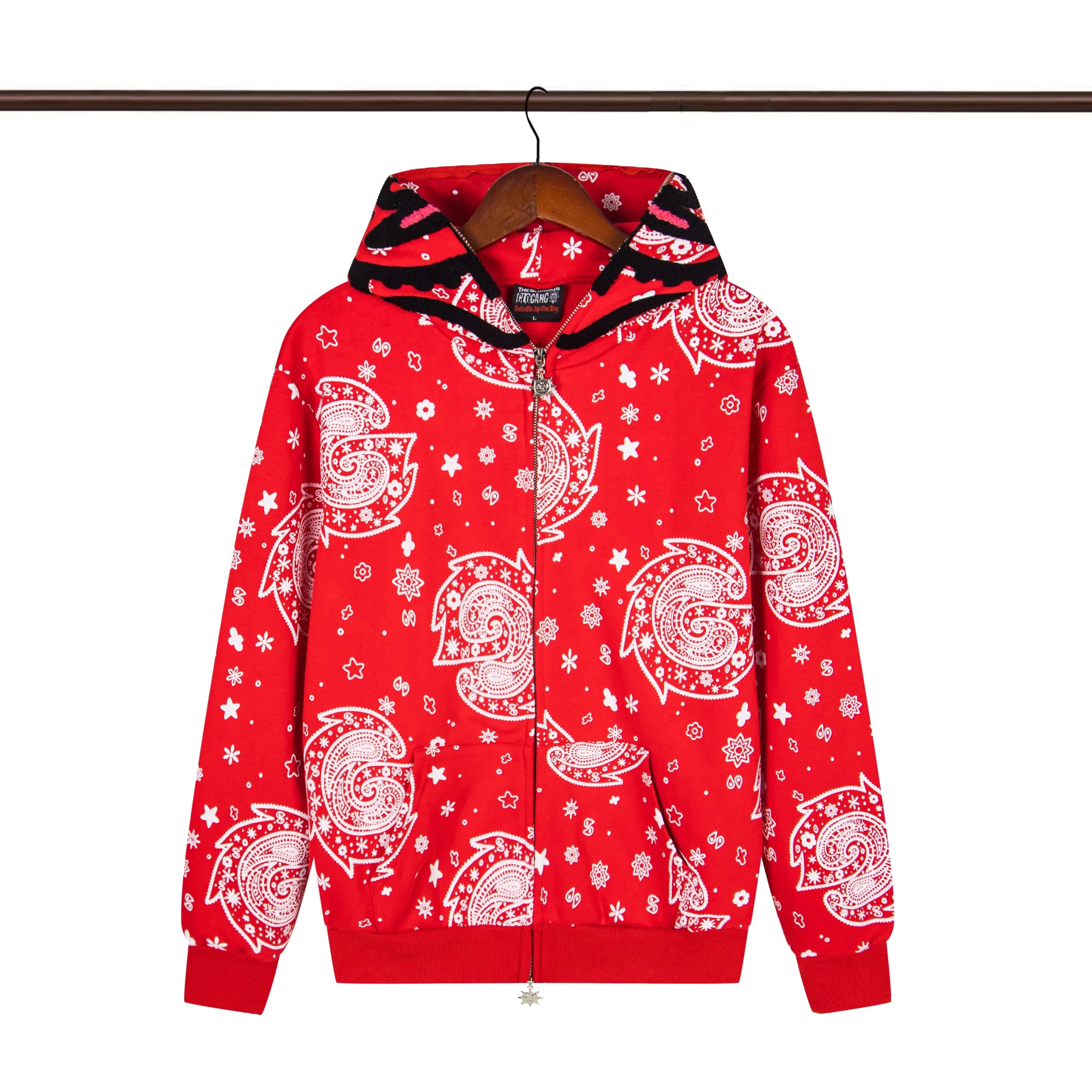 Glo Gang Hoodies & Sweatshirts Full-Zip Graphic Hoodie — 07