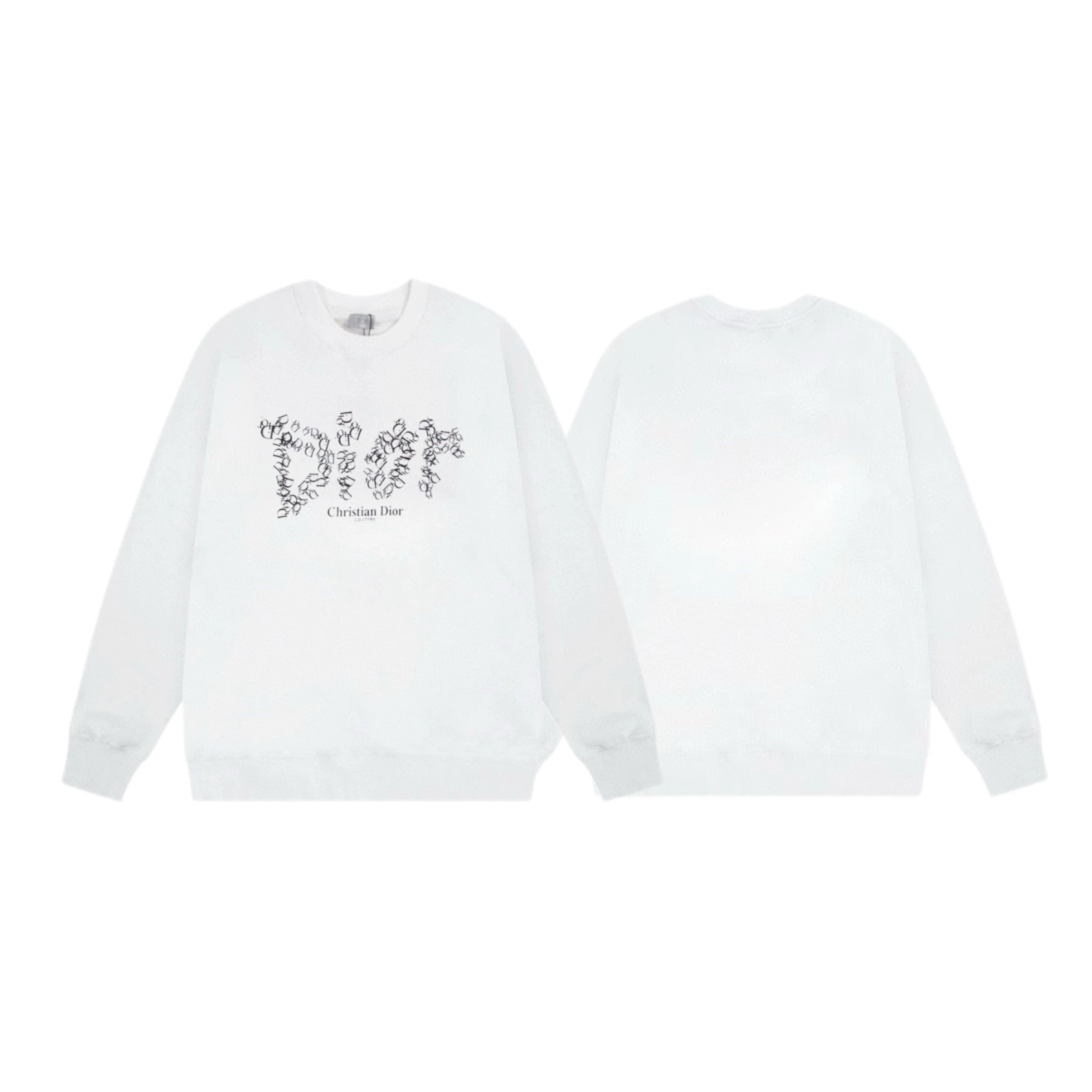 Dior Hoodies & Sweatshirts Crewneck sweatshirt with logo embroidery — 38
