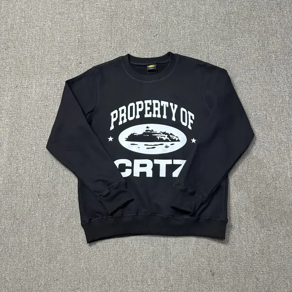 CRT7 Property Of Graphic Hoodie Black - 1