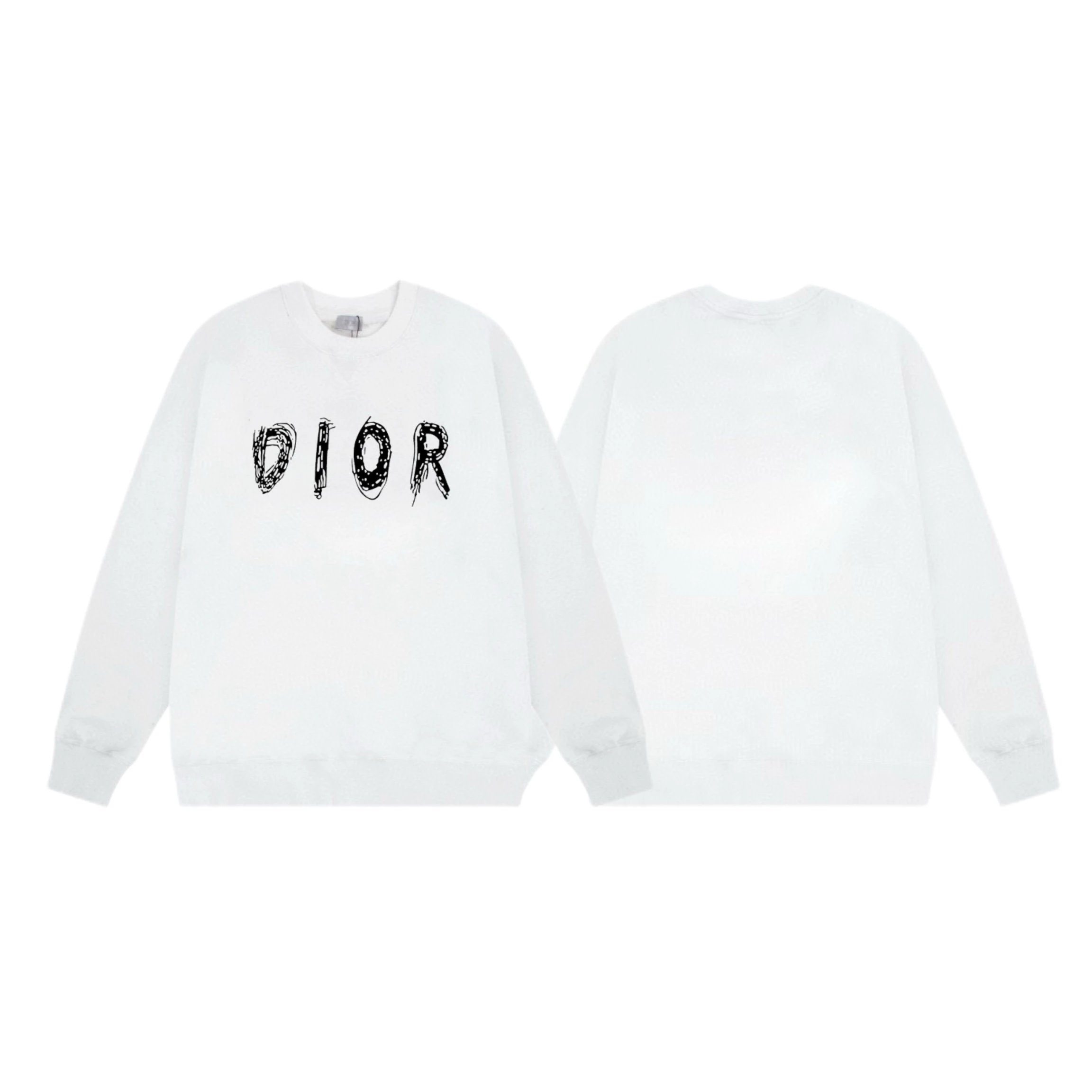 Dior Hoodies & Sweatshirts Crewneck sweatshirt with logo embroidery — 34