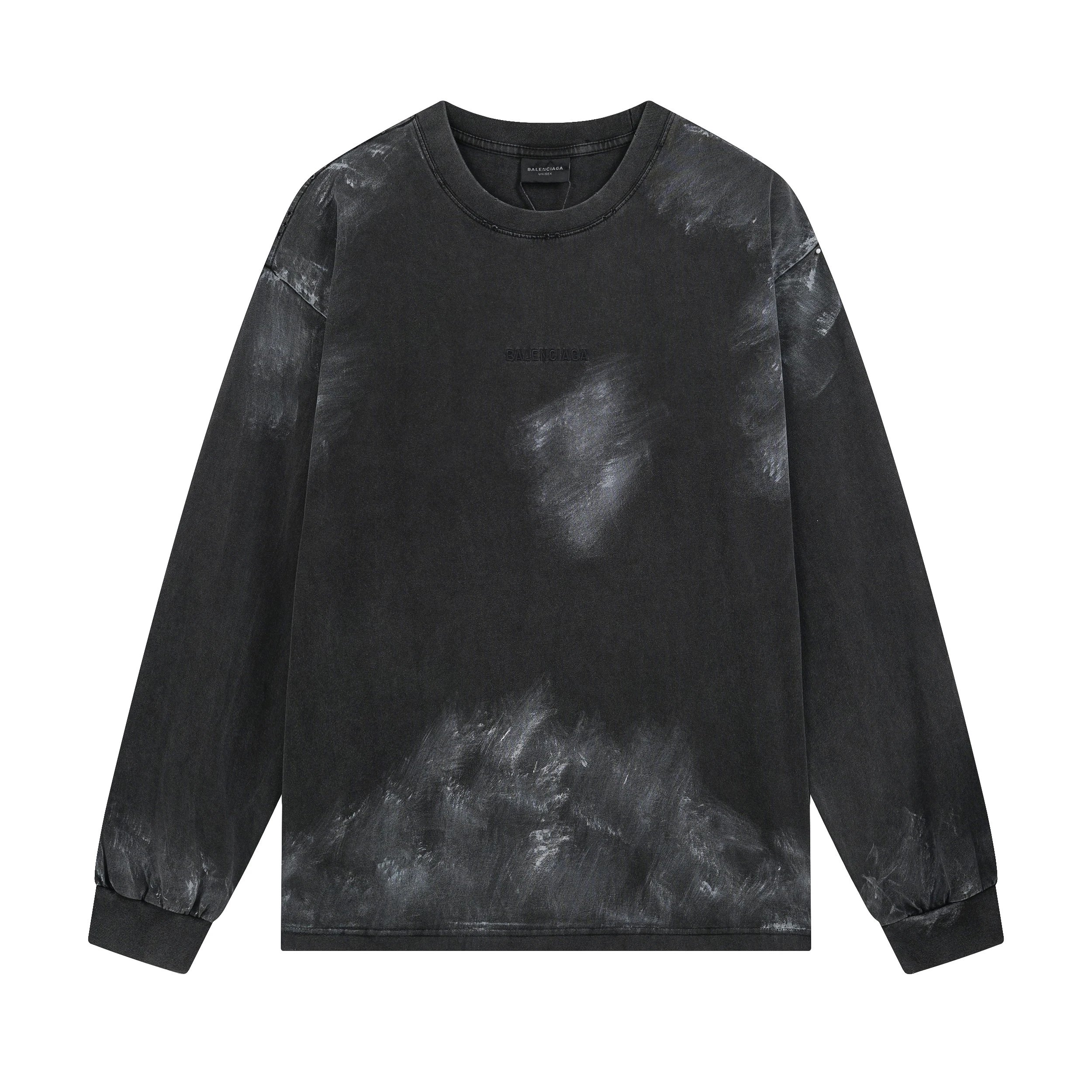 Balenciaga Shirts Long-Sleeve Logo Print — 26