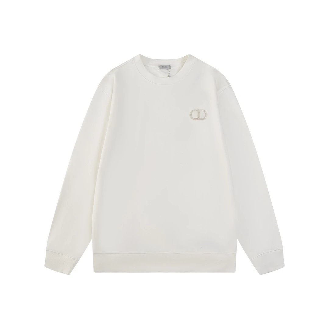 Dior Hoodies & Sweatshirts Crewneck sweatshirt with logo embroidery — 08