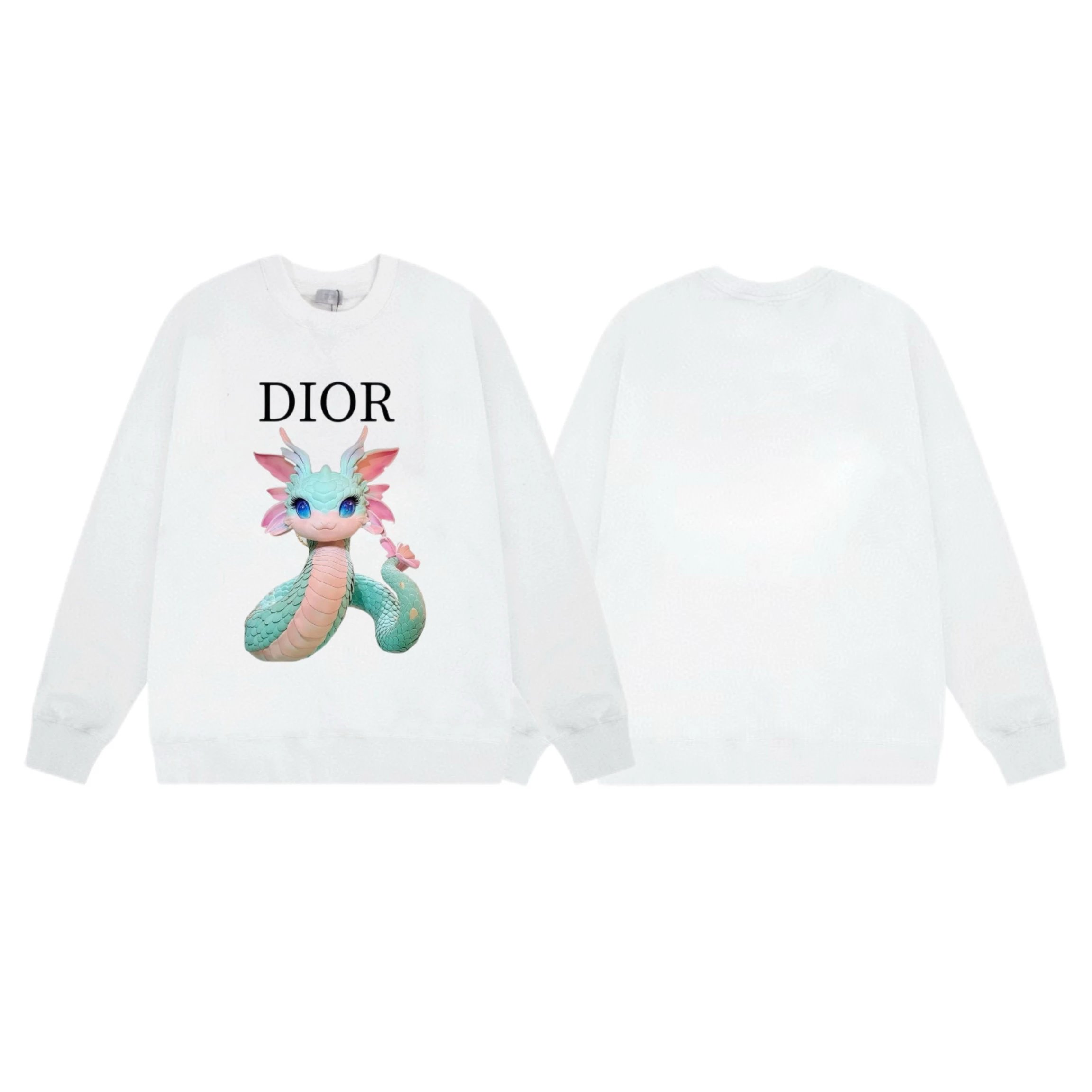Dior Hoodies & Sweatshirts Crewneck sweatshirt with logo embroidery — 28