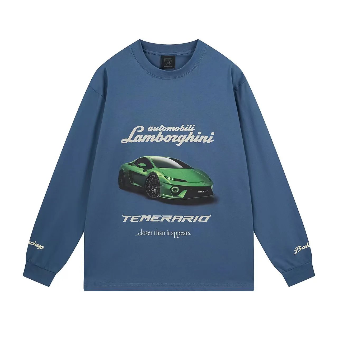 Balenciaga Shirts Long-Sleeve Logo Print — 22