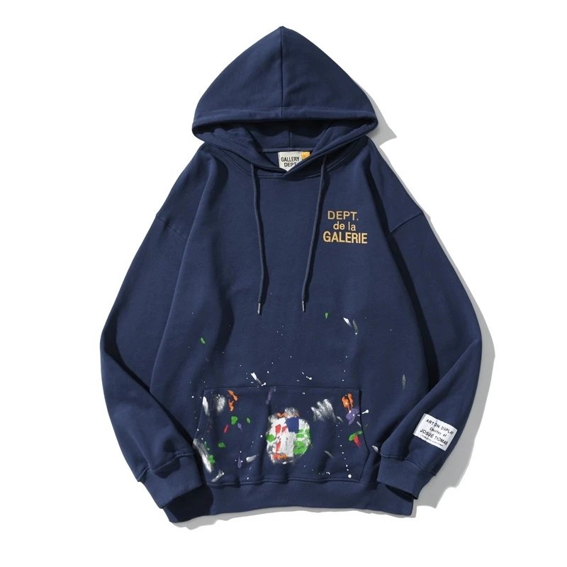 Gallery Dept. Hoodies & Sweatshirts Logo-Print Pullover Hoodie — 16