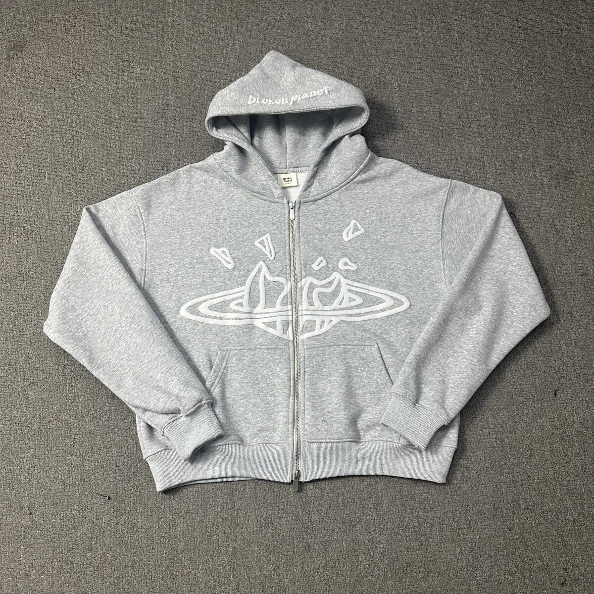 Broken Planet Hoodies & Sweatshirts Graphic Print Hoodie image 2