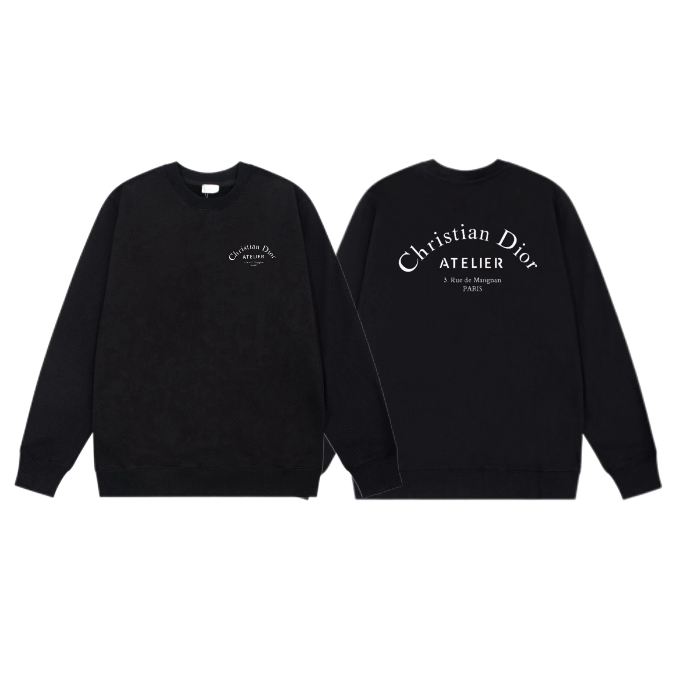 Dior Hoodies & Sweatshirts Crewneck sweatshirt with logo embroidery — 23