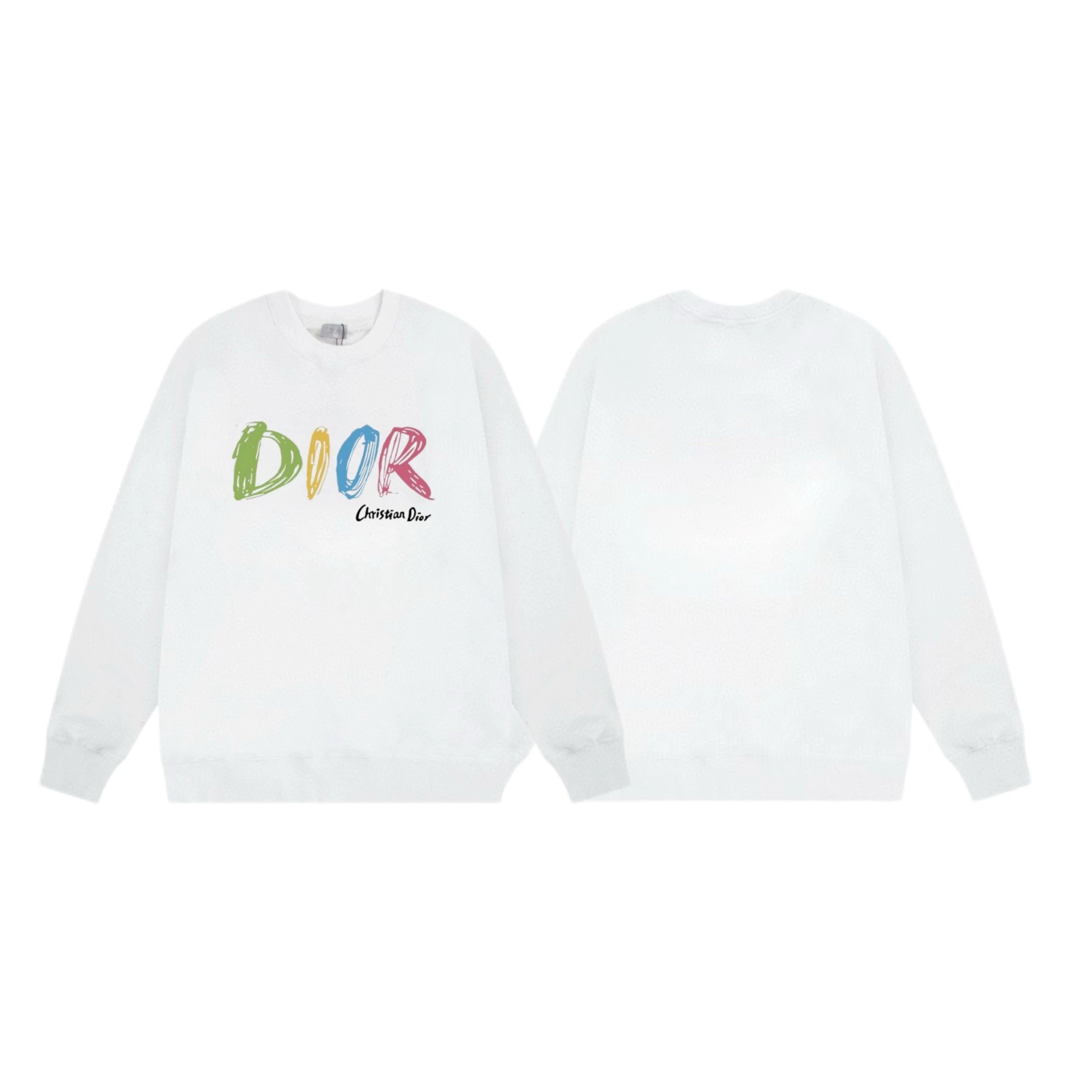 Dior Hoodies & Sweatshirts Crewneck sweatshirt with logo embroidery — 30