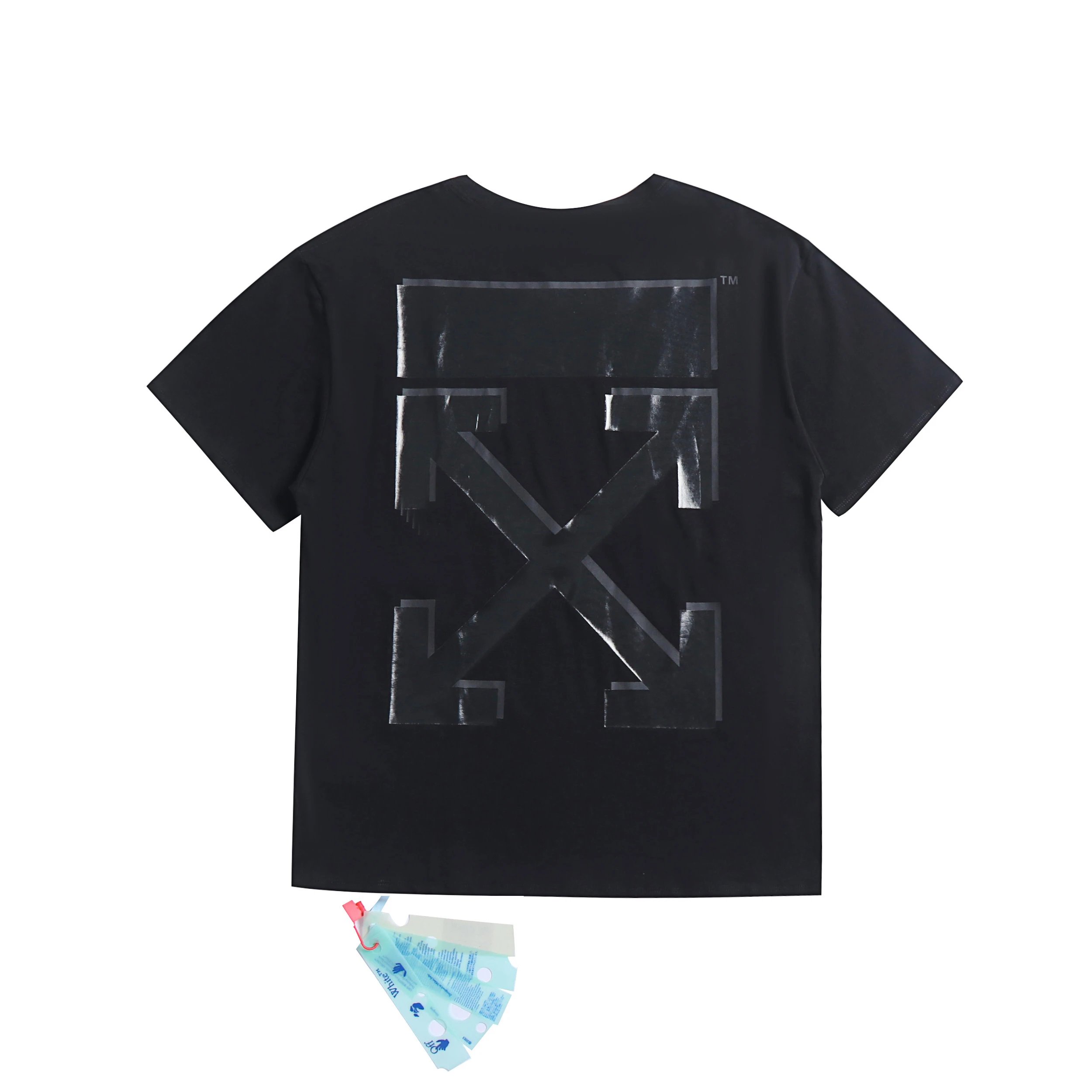 Off-White T-Shirts Short-Sleeve Cross-Arrow Graphic — 27