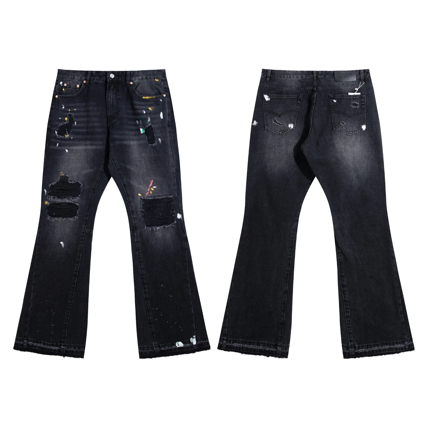 Gallery Dept. Jeans Paint-Splatter Distressed — 17