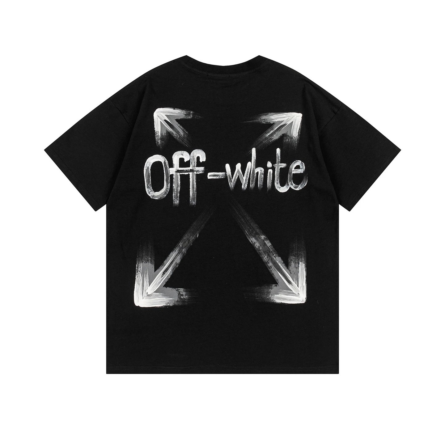 Off-White T-Shirts Short-Sleeve Cross-Arrow Graphic — 21
