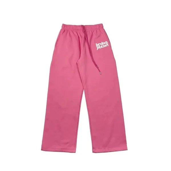 Broken Planet Trousers Logo Embroidered Drawstring Sweatpants — 07