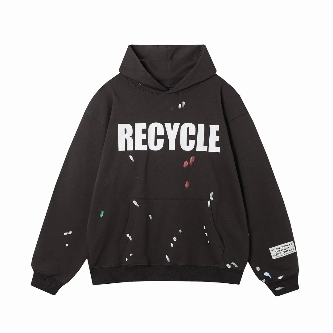 Gallery Dept. Hoodies & Sweatshirts Logo-Print Pullover Hoodie — 31