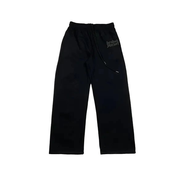 Broken Planet Trousers Logo Embroidered Drawstring Sweatpants — 04