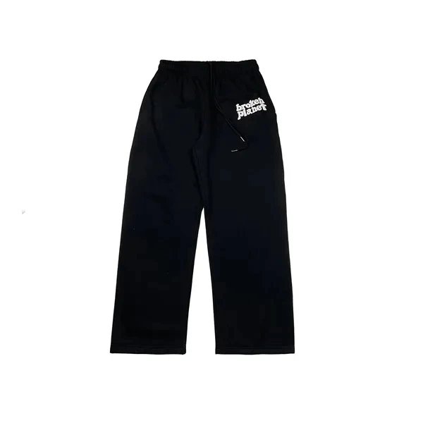 Broken Planet Trousers Logo Embroidered Drawstring Sweatpants — 05