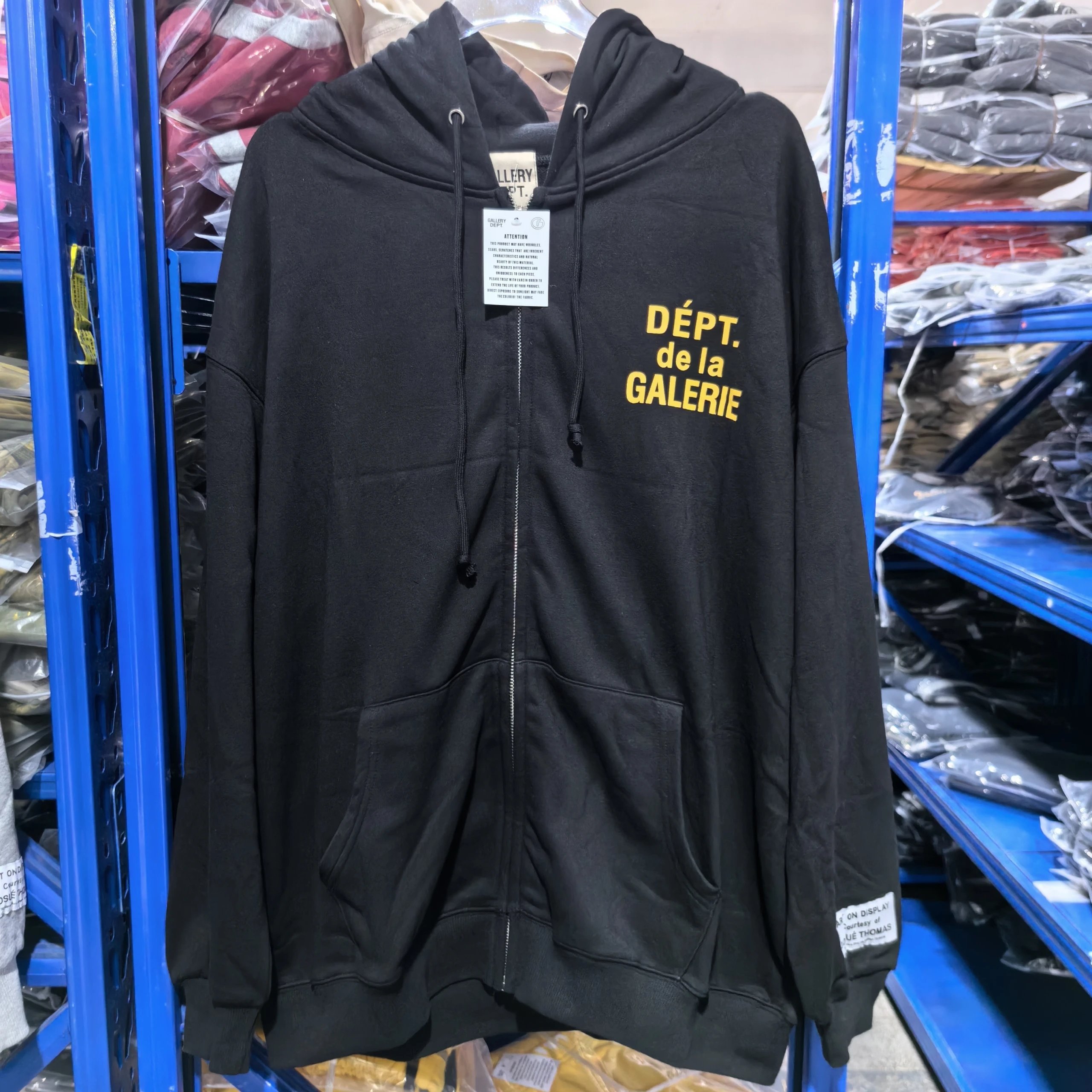 Gallery Dept. Hoodies & Sweatshirts Logo-Print Pullover Hoodie — 39