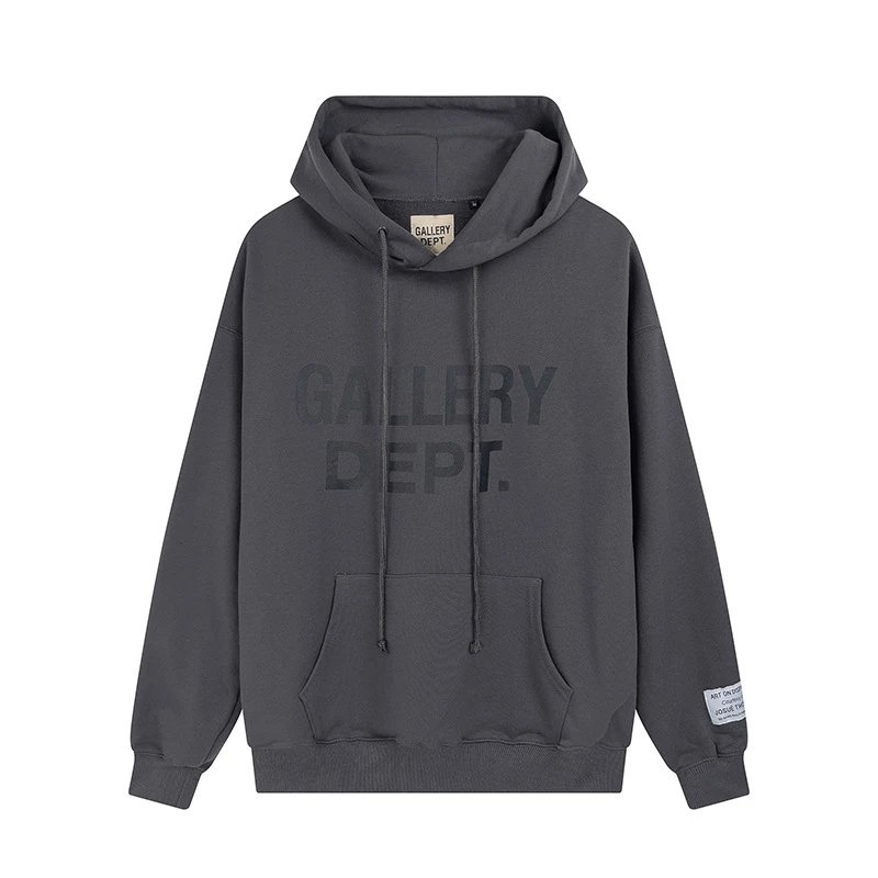 Gallery Dept. Hoodies & Sweatshirts Logo-Print Pullover Hoodie — 12