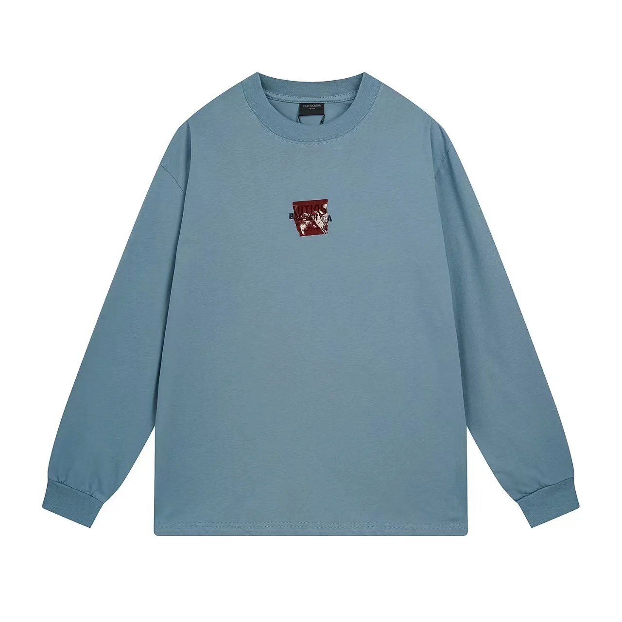 Balenciaga Shirts Long-Sleeve Logo Print — 09