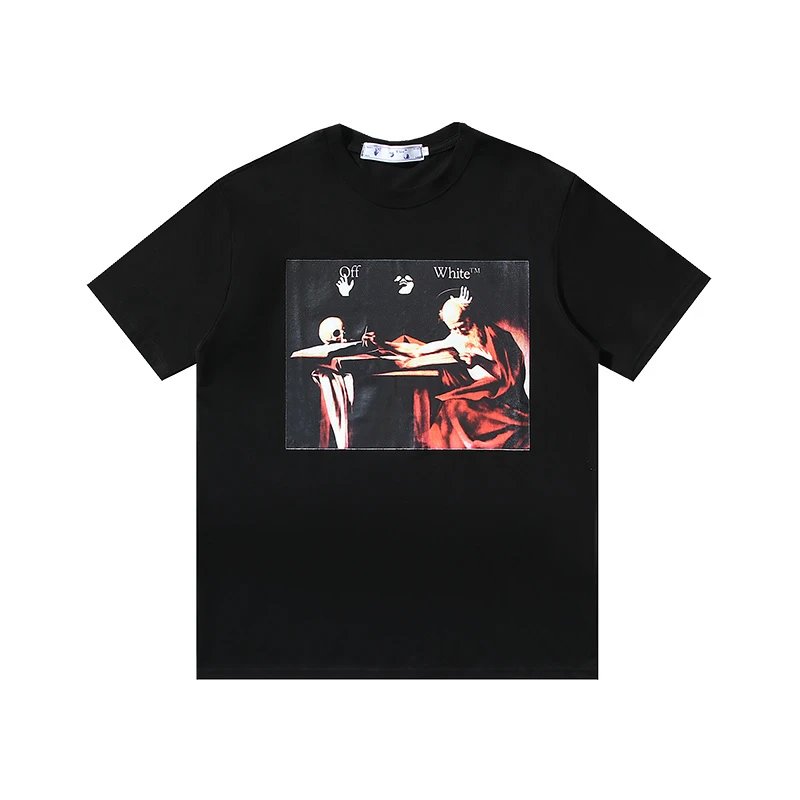 Off-White T-Shirts Short-Sleeve Cross-Arrow Graphic — 15