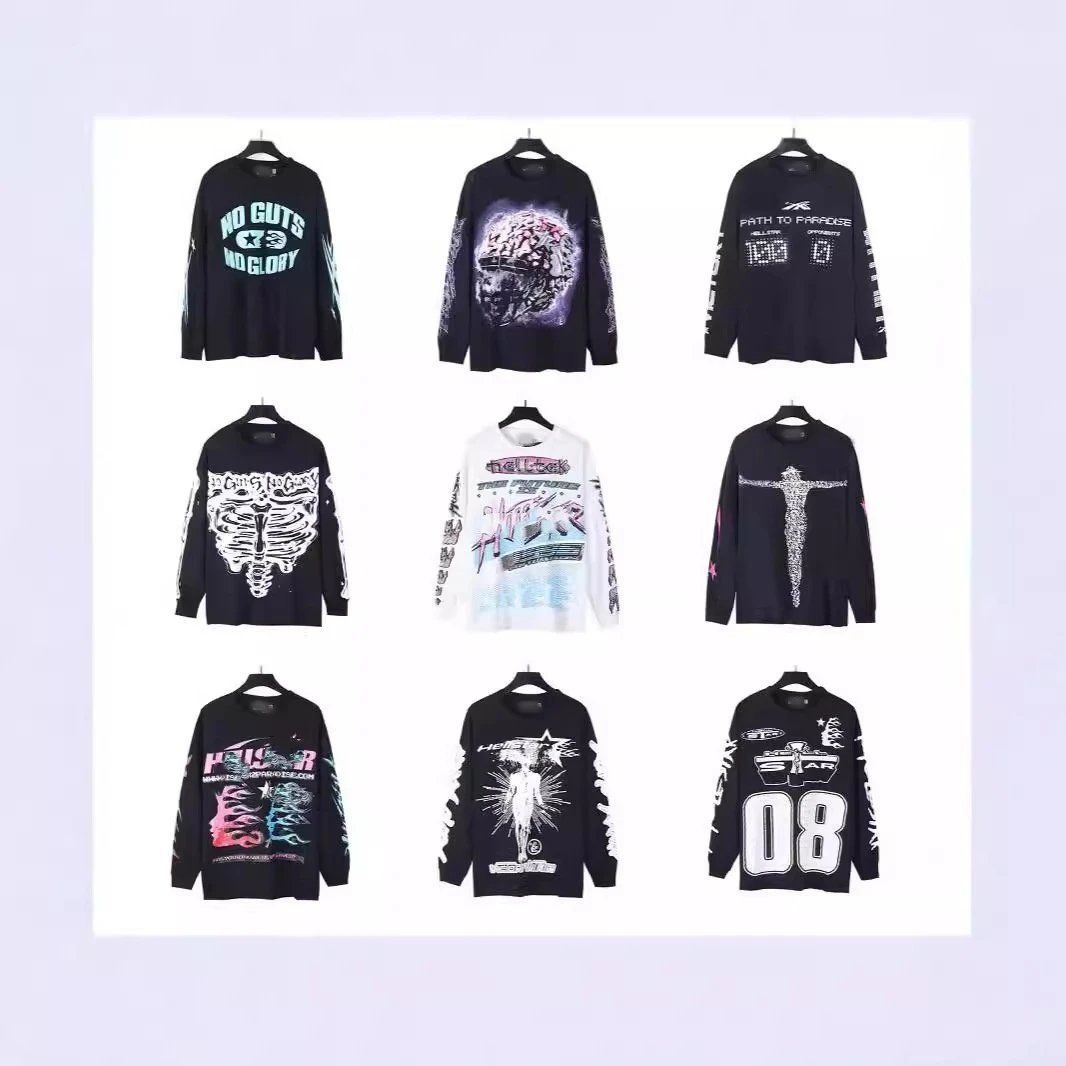 Hellstar Long Sleeve Graphic Hoodies [17 styles]