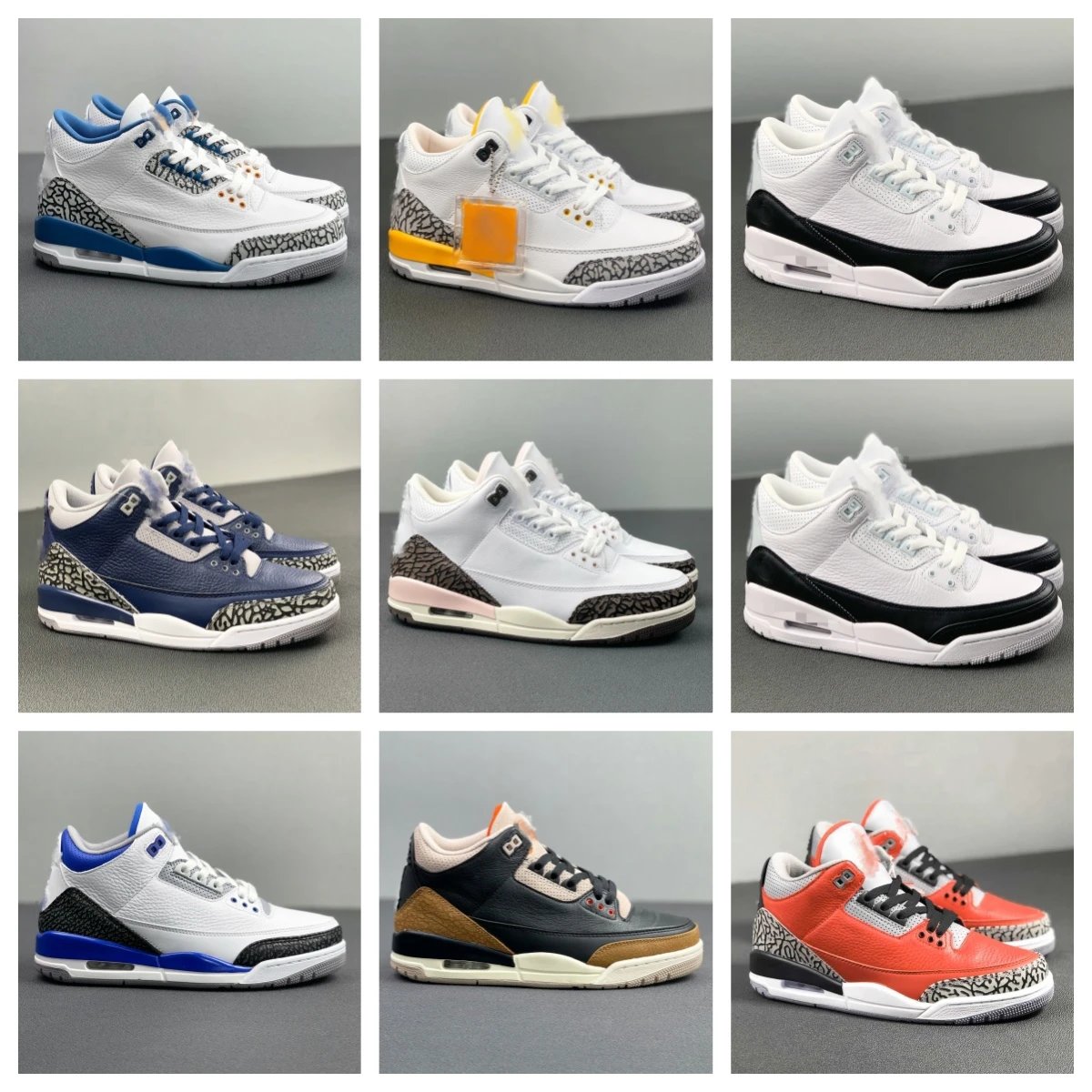 Air Jordan 3 Sneakers [25 styl