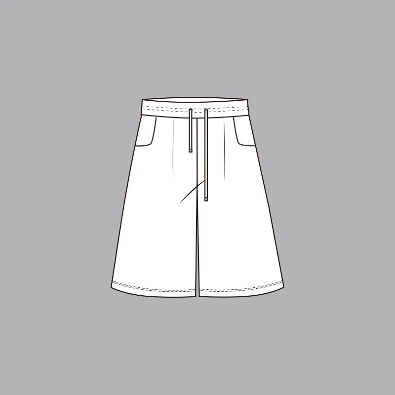Two tone nylon shorts - Nai 528119