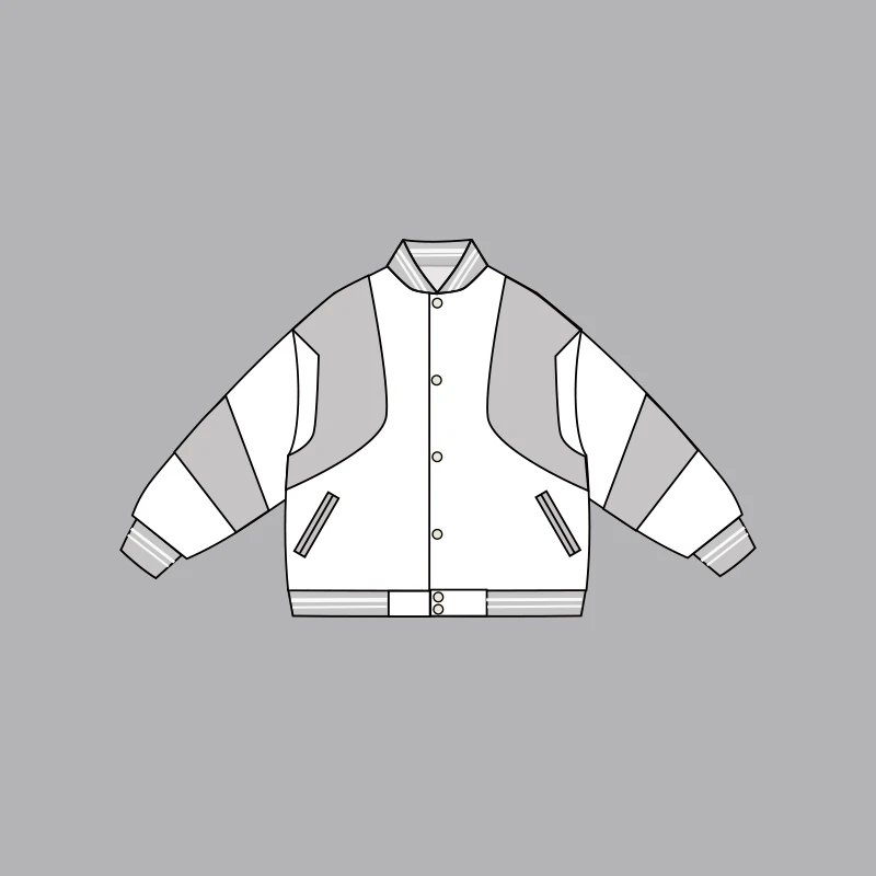 Two color double-sided cotton jacket - Nai 528059