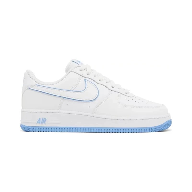 White University Blue Sole