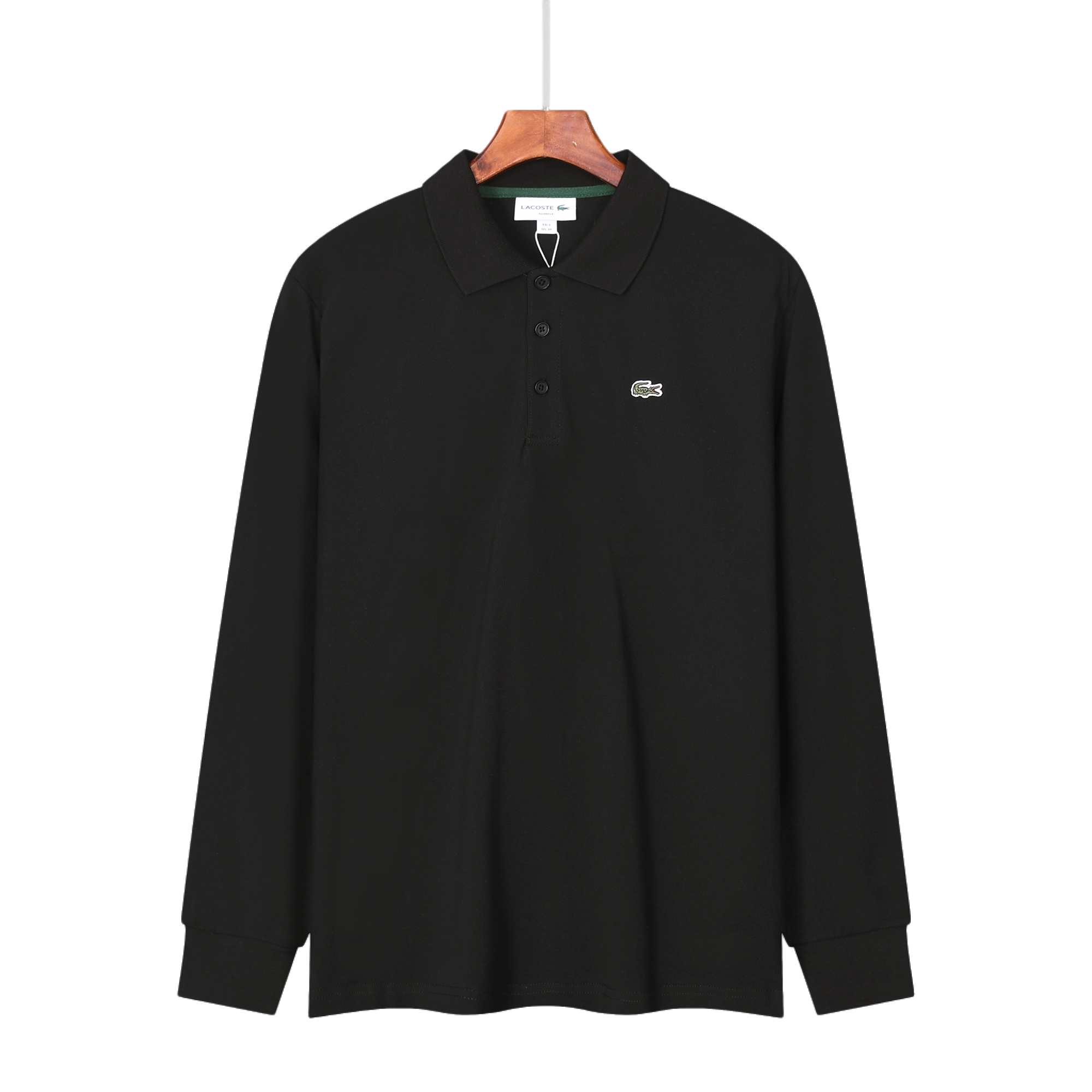 Lacoste Classic Long-Sleeve Polo Navy - 15