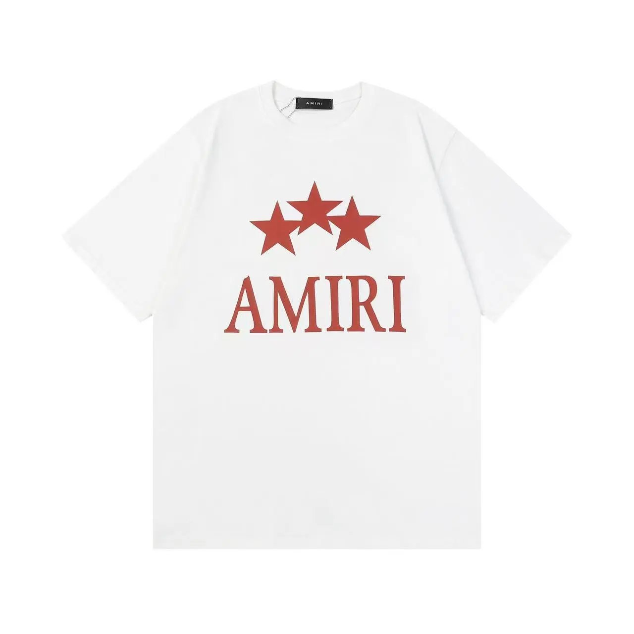 Amiri Logo Embroidered Arch T-Shirt Black - 14