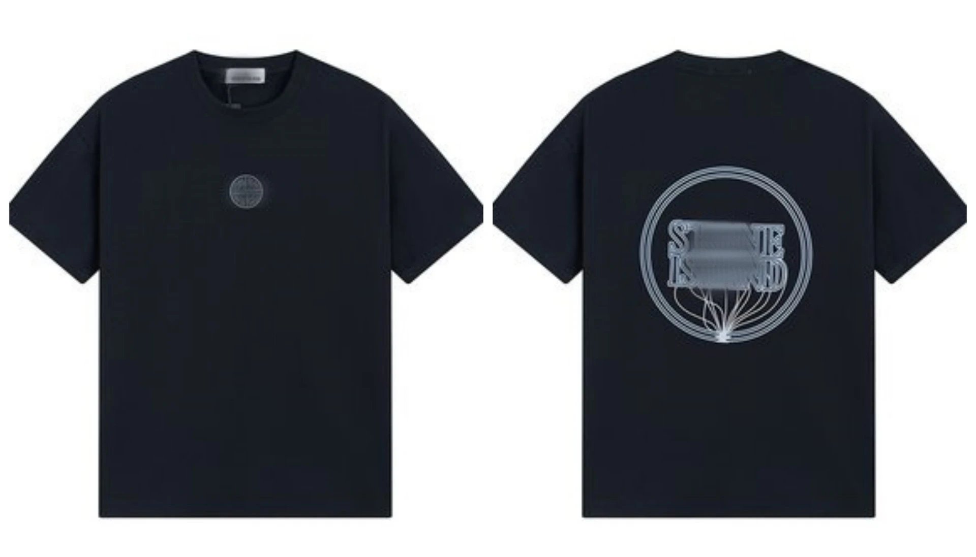 Stone Island Compass Logo T-Shirt White - 13