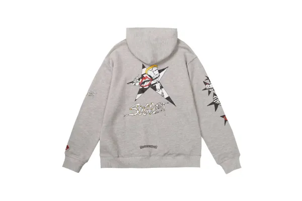 Chrome Hearts American Flag Hoodie Black - 15