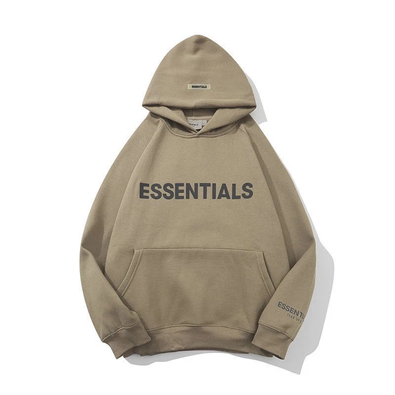 Fear of God Essentials Black Fleece Hoodie - 16