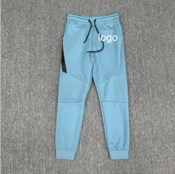Design Logo-Print Side-Stripe Joggers Navy Sweatpants - 12