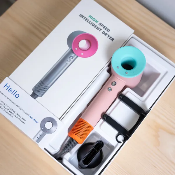 Dyson Supersonic Hair Dryer Pastel Pink & Aqua Electronics - 13