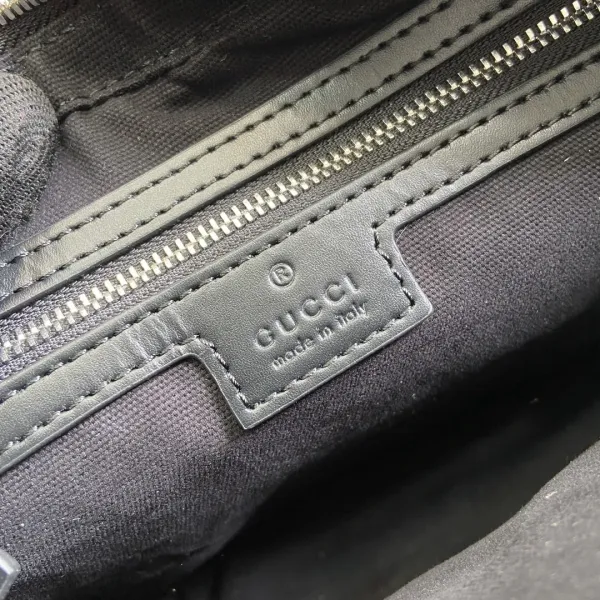 Gucci GG Marmont Mini Camera Bag Black Monogram Crossbody Bag - 78