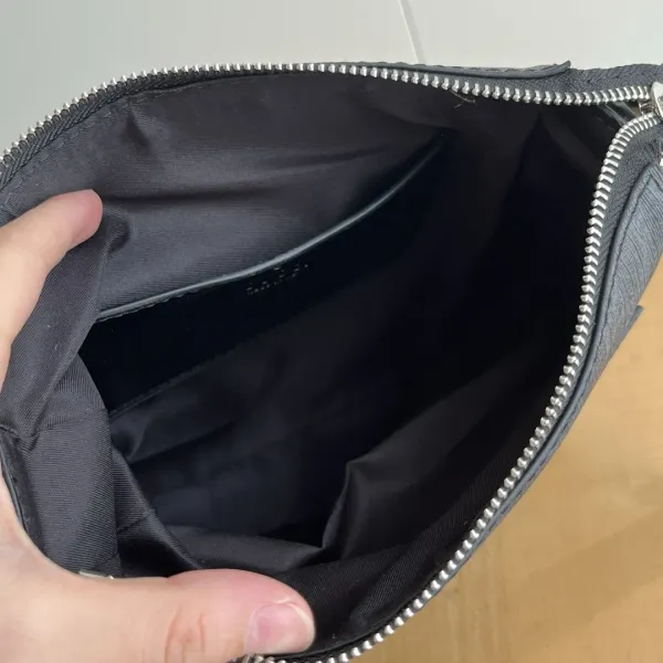 Gucci GG Marmont Mini Camera Bag Black Monogram Crossbody Bag - 5