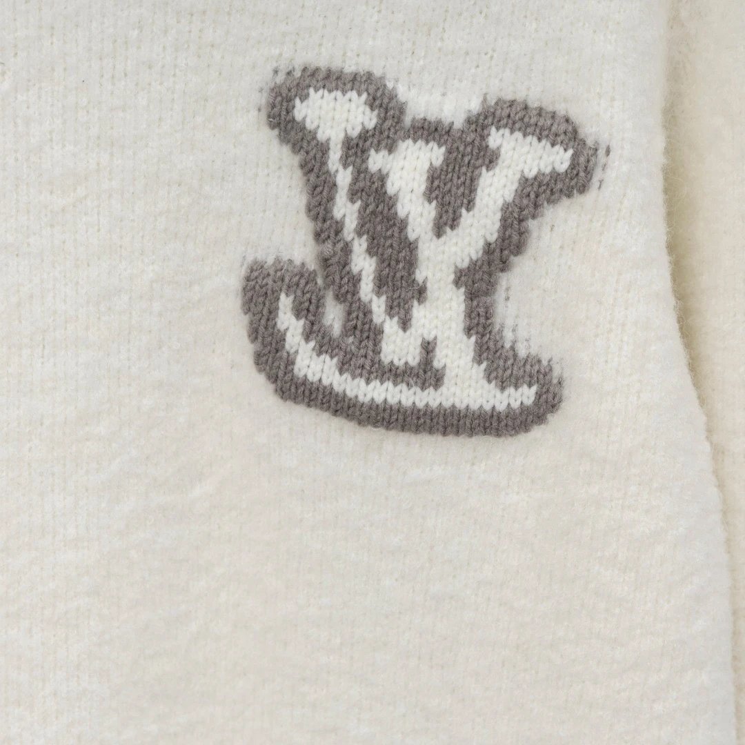 2024冬季欧洲站潮新款长袖毛衣字母logo提花男女同款时尚休闲百搭 5