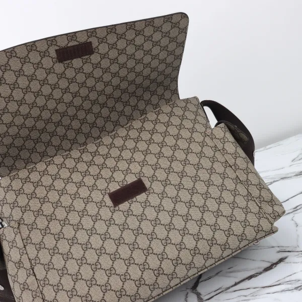 Gucci GG Marmont Mini Camera Bag Black Monogram Crossbody Bag - 77