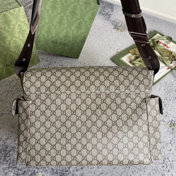 Gucci GG Marmont Mini Camera Bag Black Monogram Crossbody Bag - 82