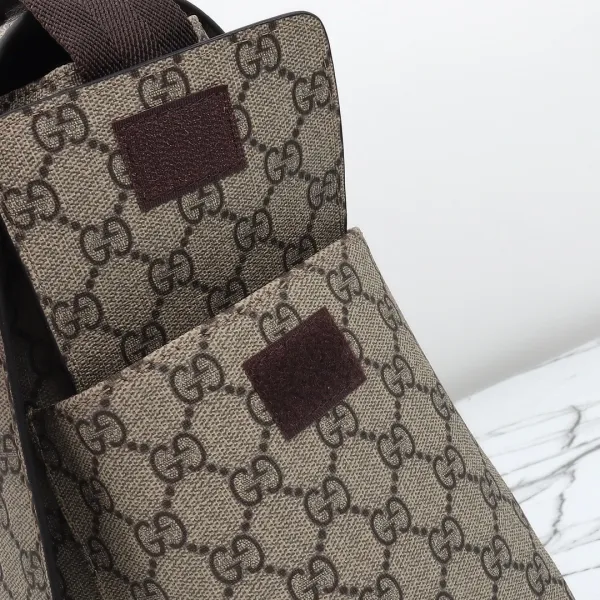 Gucci GG Marmont Mini Camera Bag Black Monogram Crossbody Bag - 79