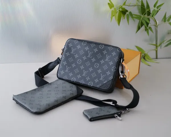 Gucci GG Marmont Mini Camera Bag Black Monogram Crossbody Bag - 46