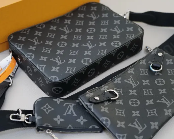 Gucci GG Marmont Mini Camera Bag Black Monogram Crossbody Bag - 51