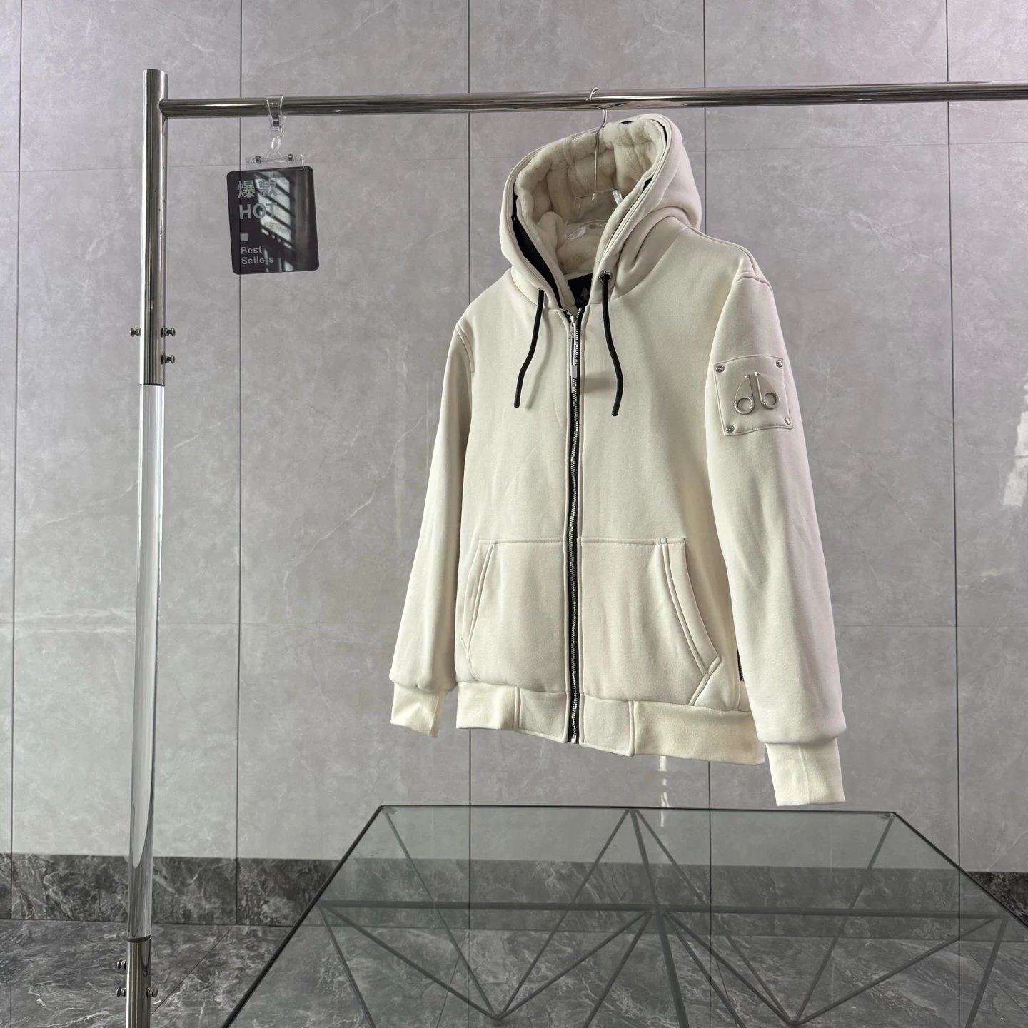 Sherpa Fleece Hoodie photo 4