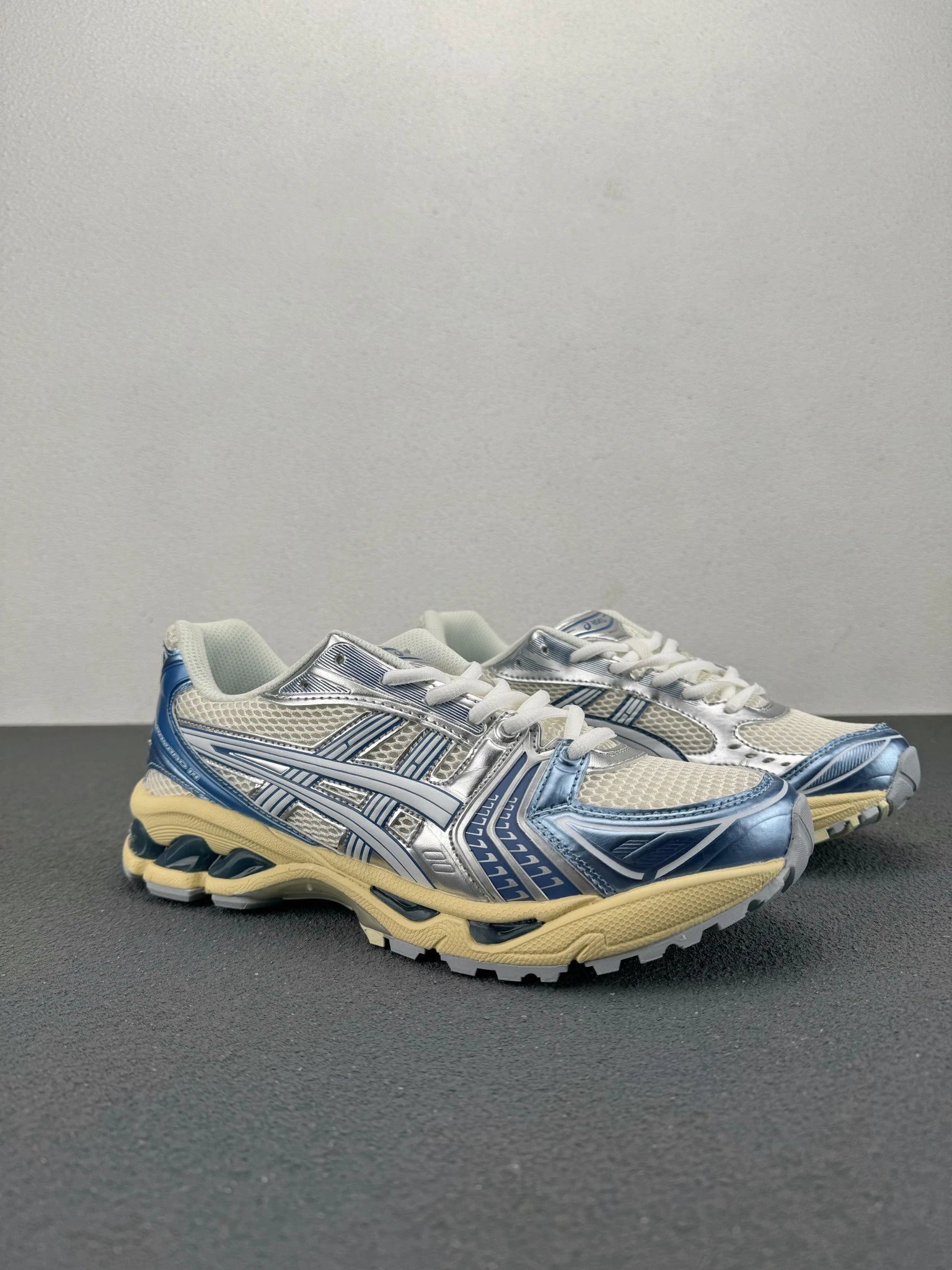 Silver Grey Blue