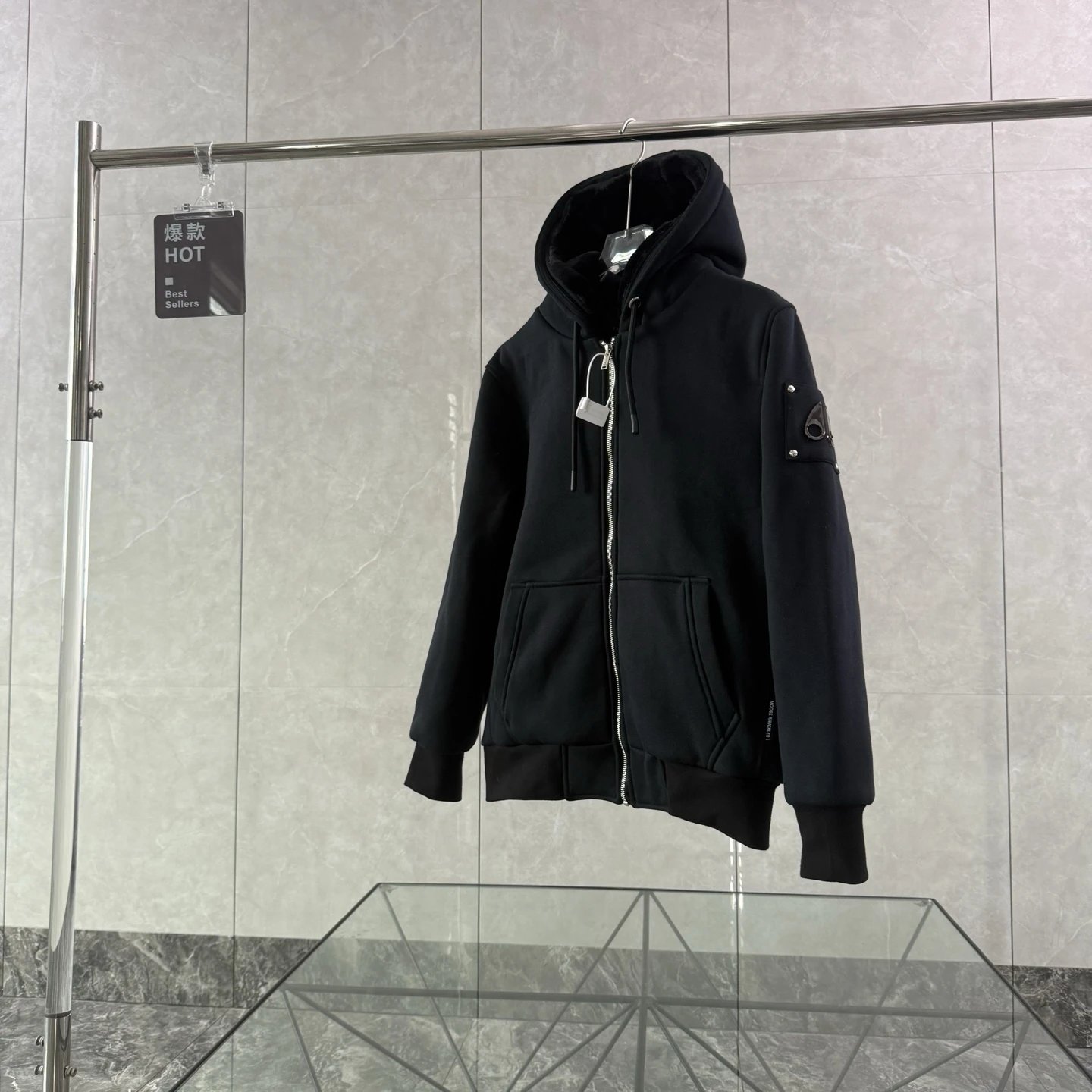 Sherpa Fleece Hoodie photo 5