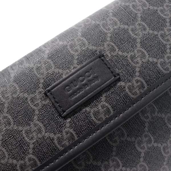 Gucci GG Marmont Mini Camera Bag Black Monogram Crossbody Bag - 28
