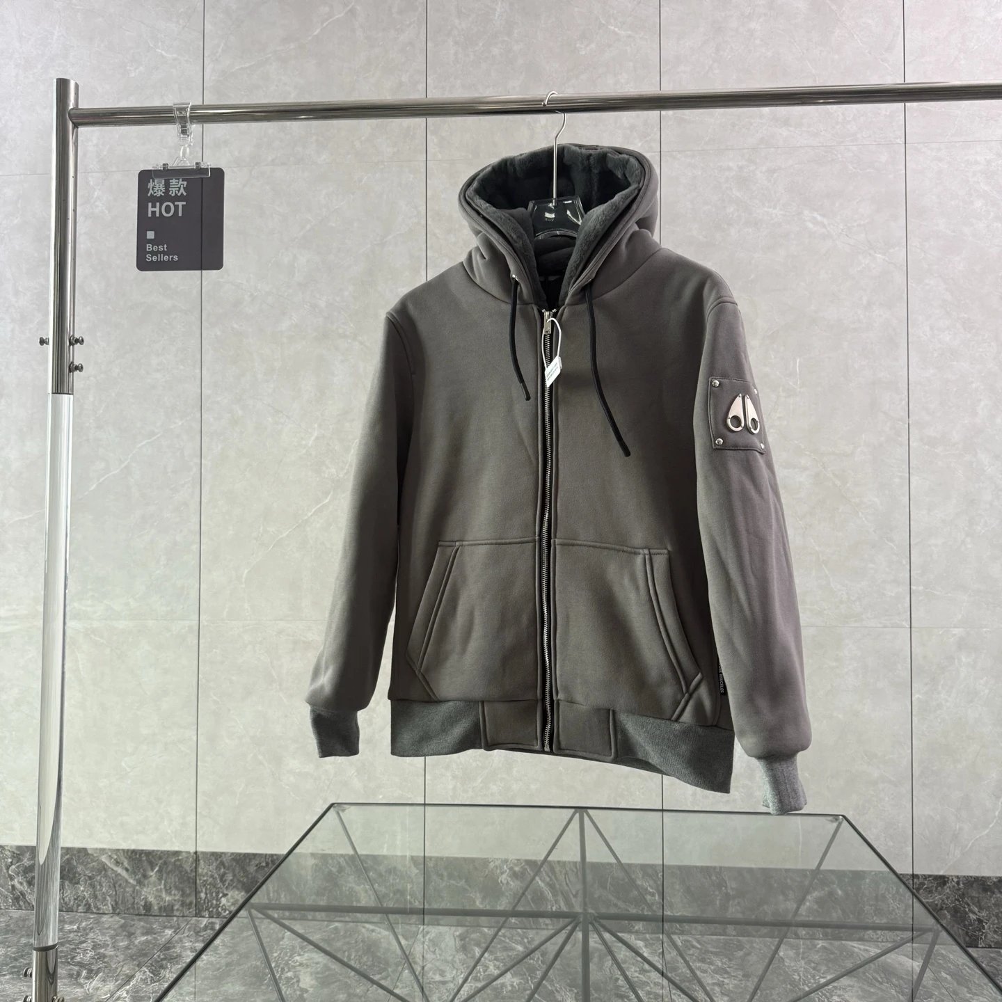 Sherpa Fleece Hoodie photo 6